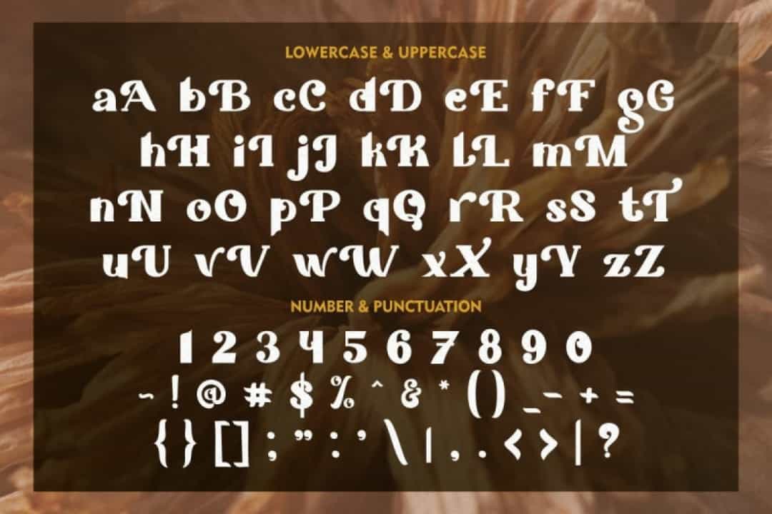 Ragwort Font Image 3
