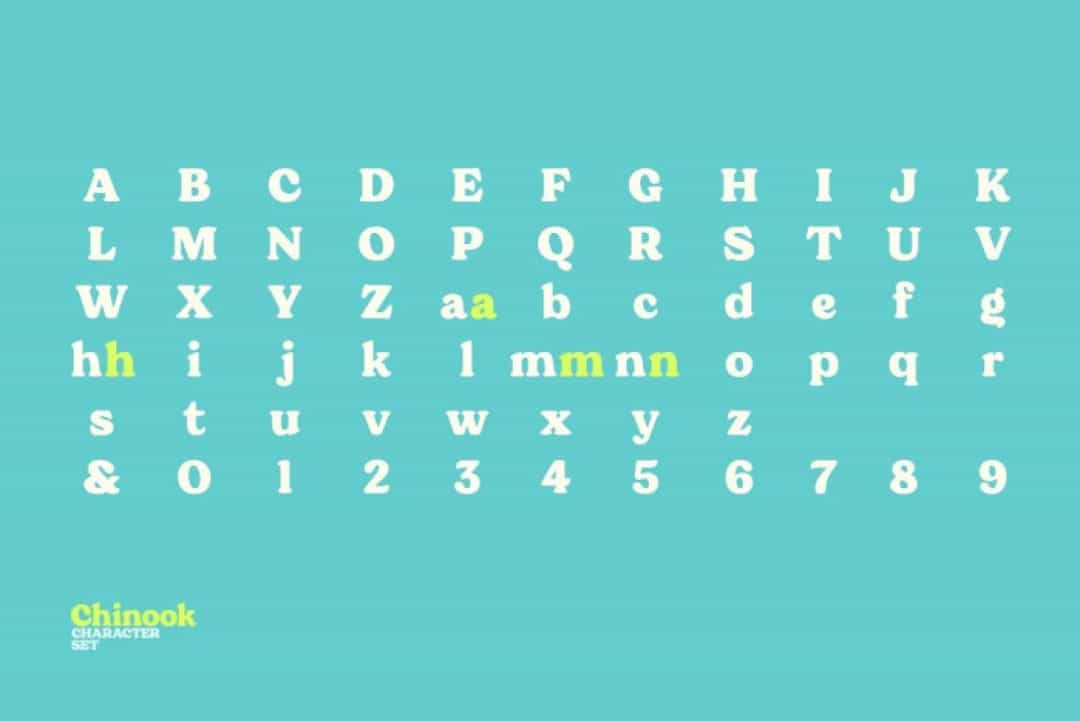 Chinook Font Image 3