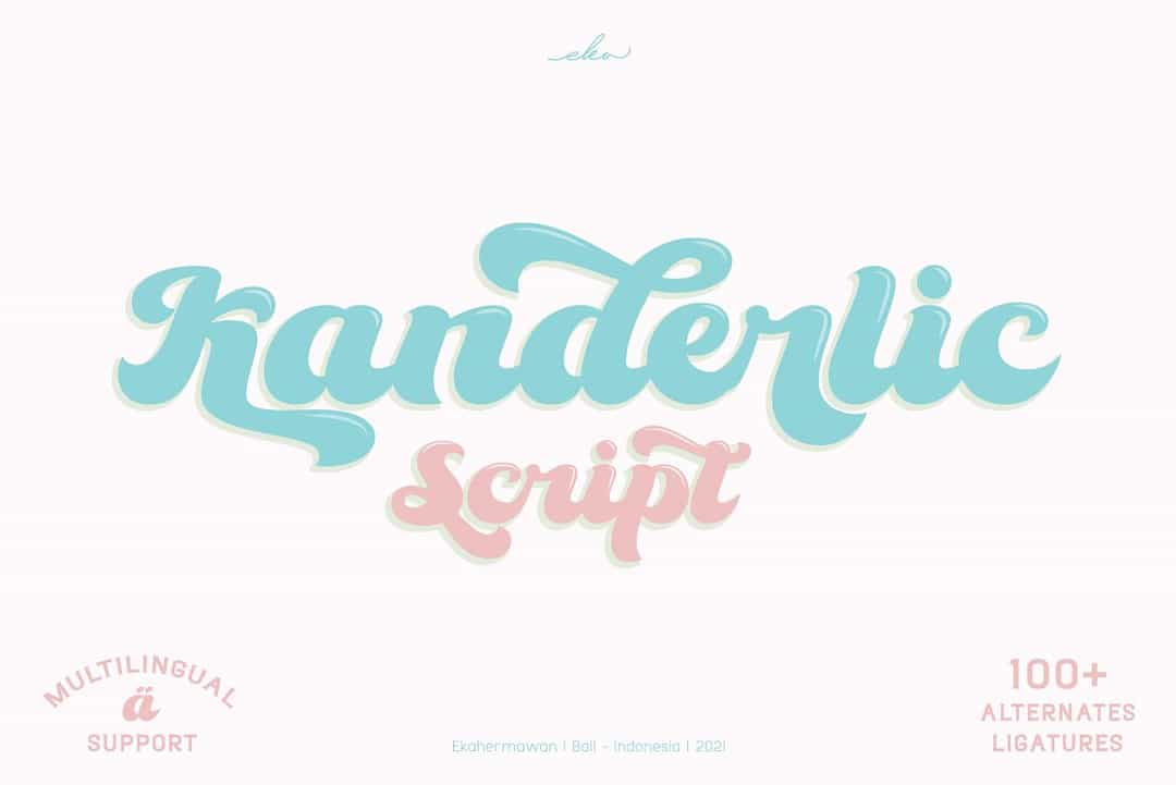 The Kanderlic Font Image 1