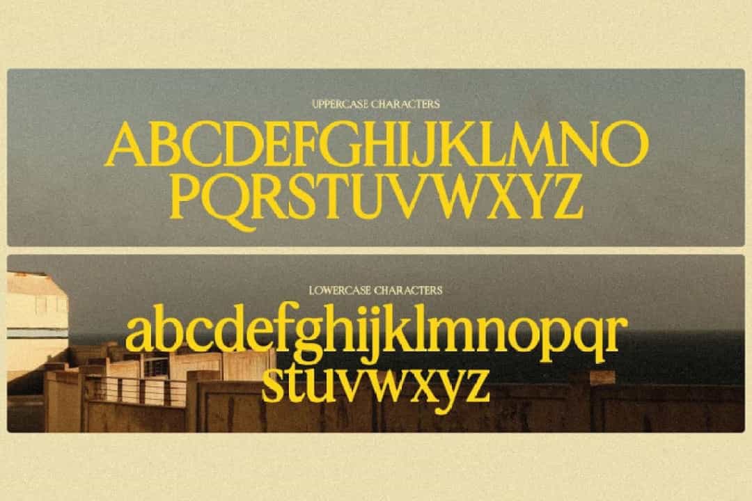 Avenue Font Image 2