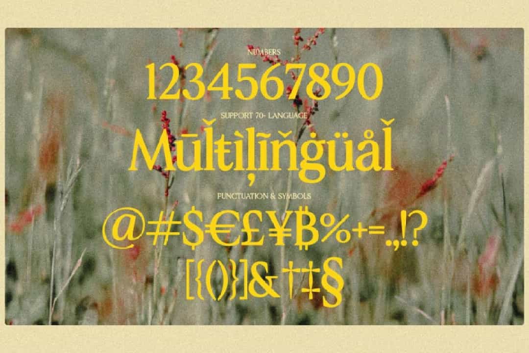 Avenue Font Image 3