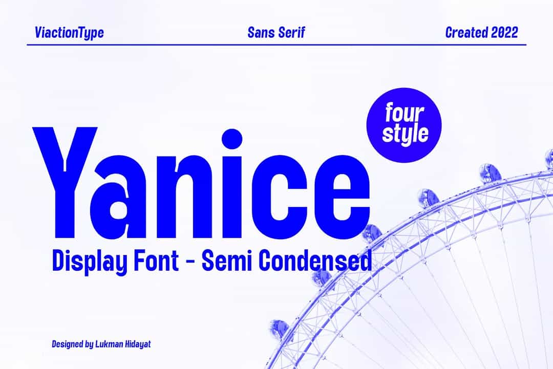 Yanice Font Image 1