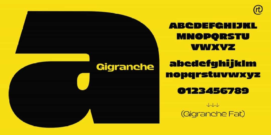 Gigranche Font Image 3