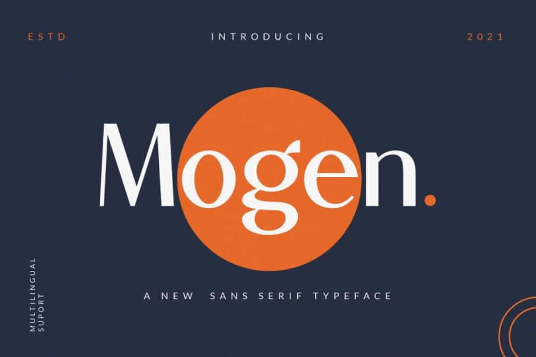 Mogen Font Image 1