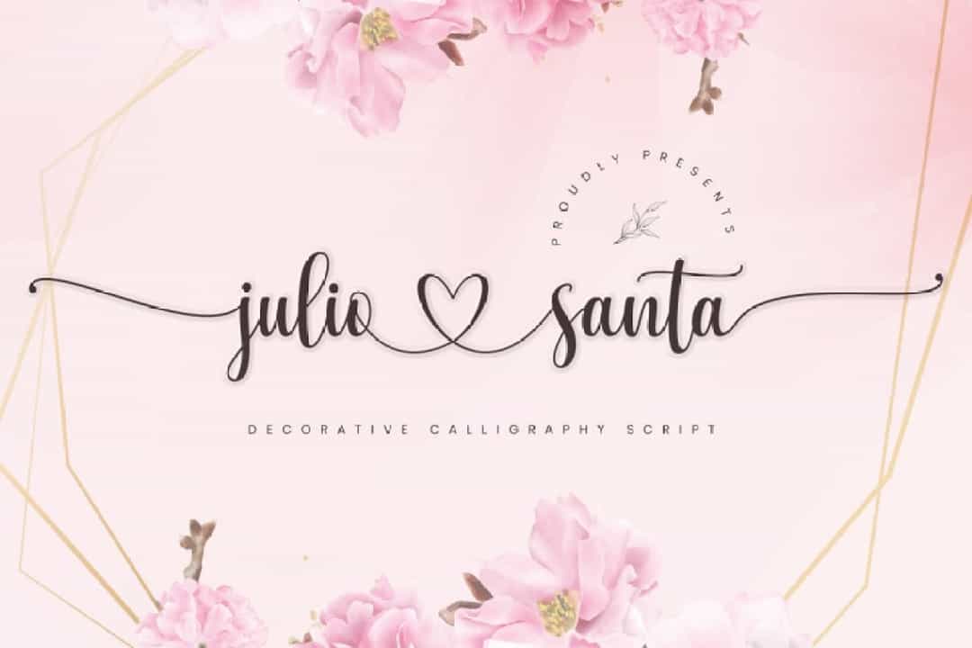 Julio Santa Font Image 1
