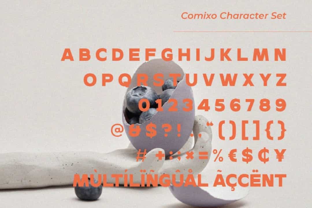 Comixo Font Image 3