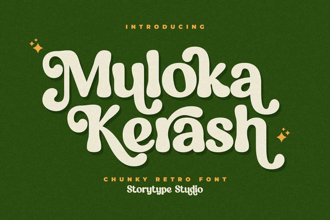Muloka Kerash Font Image 1