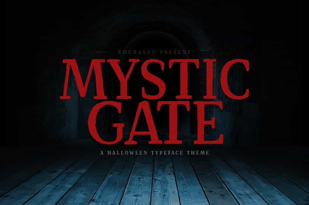 Mystic Gate Font Image 1