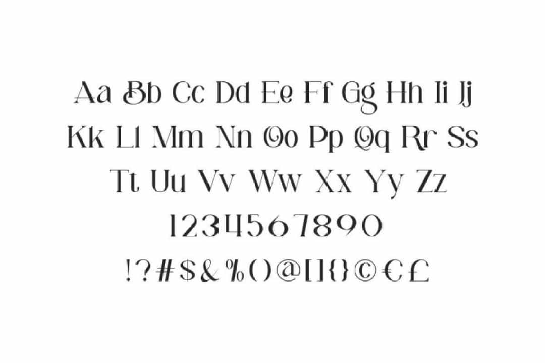 Orlean City Font Image 3