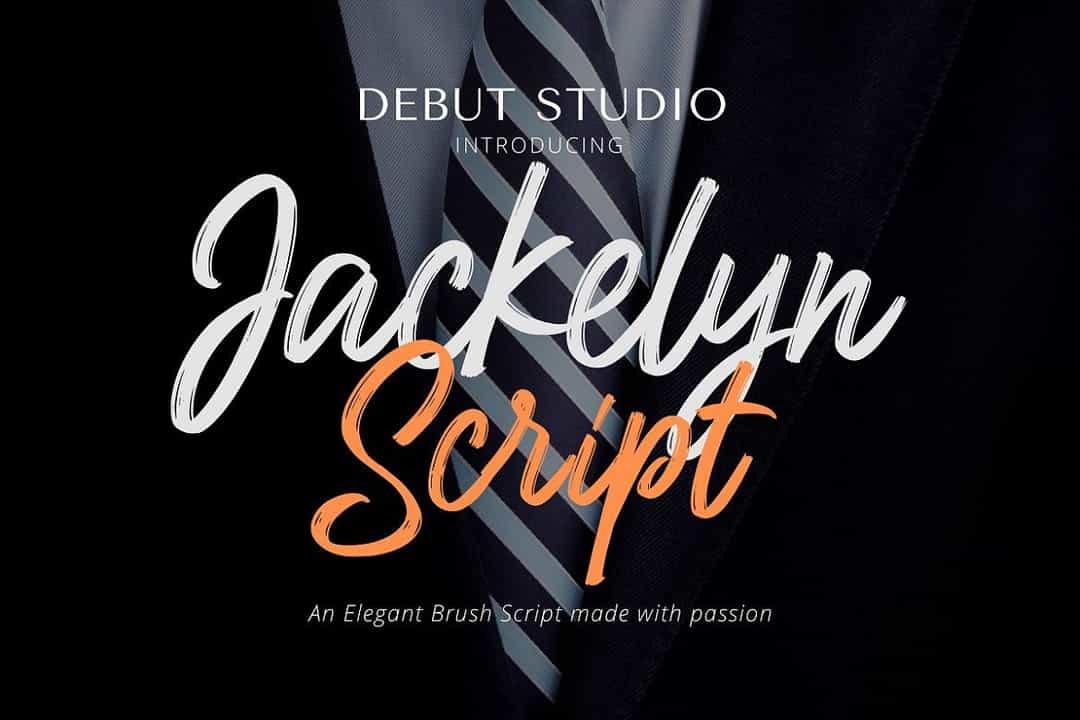 Jackelyn Script Font Image 1