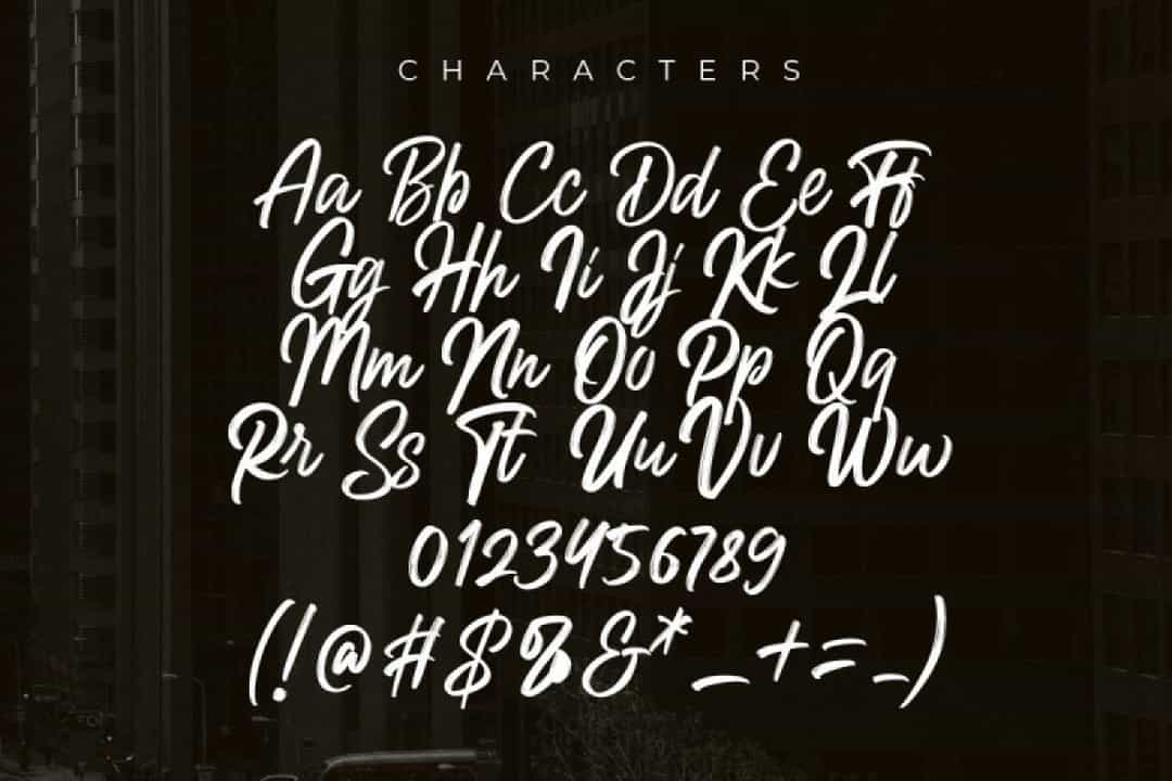 Jackelyn Script Font Image 3
