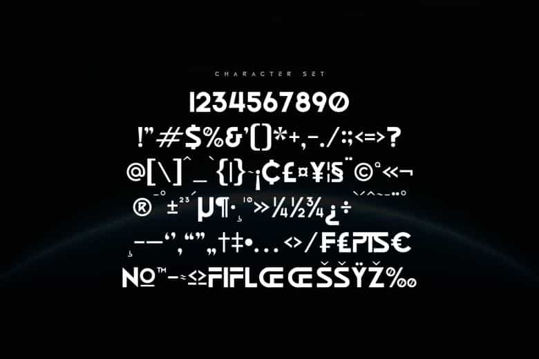 Black Future Font Image 3