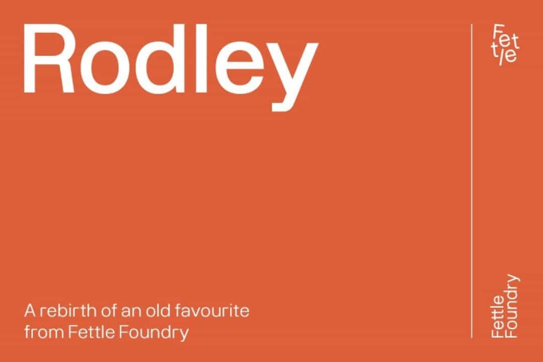 Rodley Font Image 1