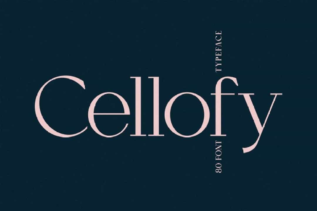 Cellofy Font Image 1