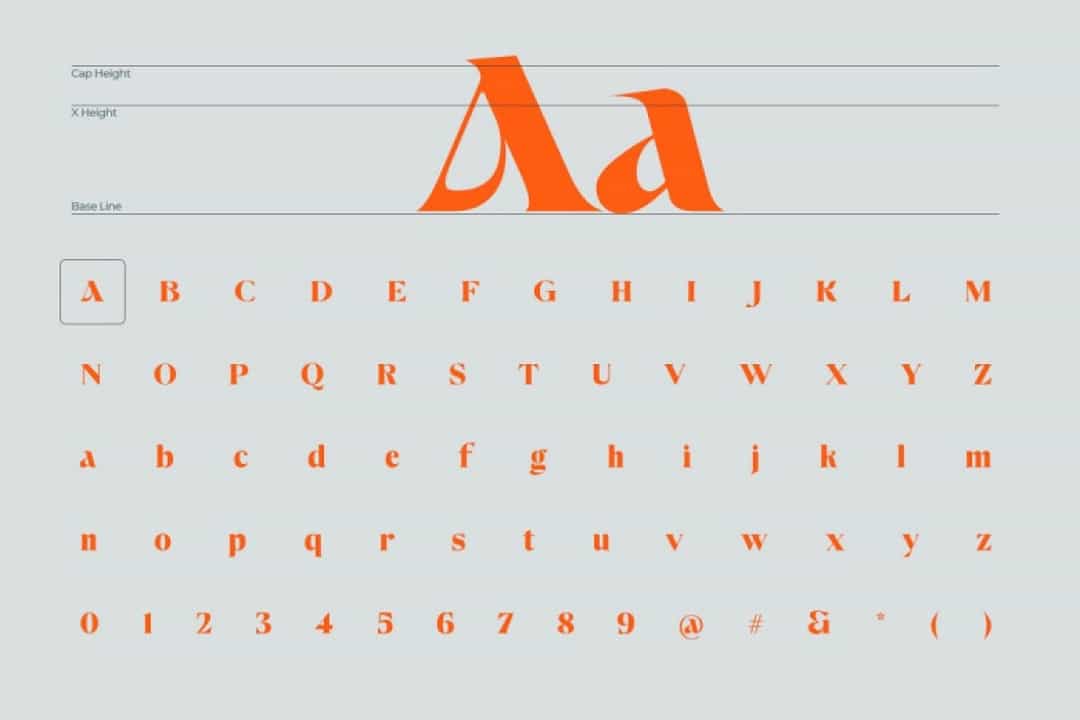 Avango Font Image 3