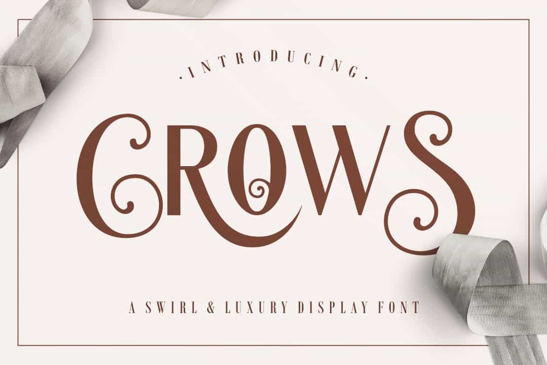 Crows Font Image 1