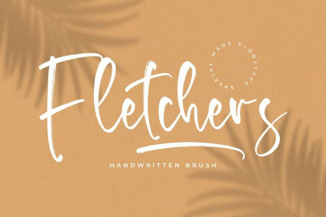 Fletchers Font Image 1