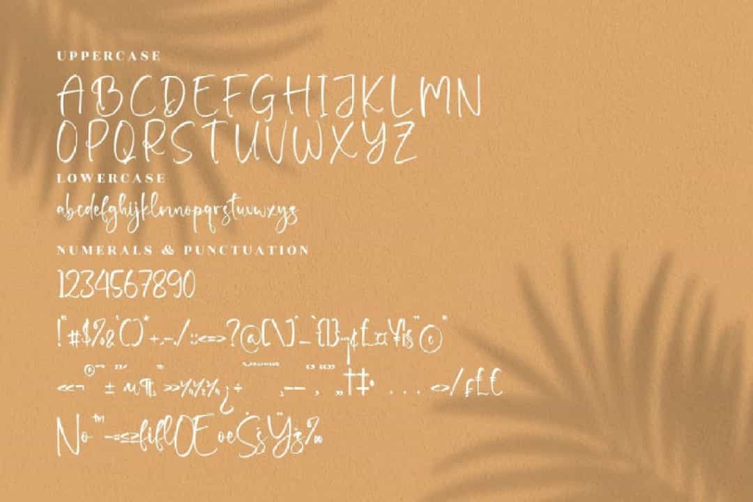 Fletchers Font Image 3