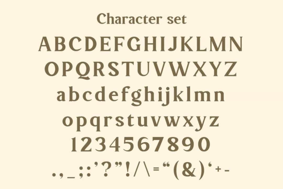 Morgiance Font Image 3
