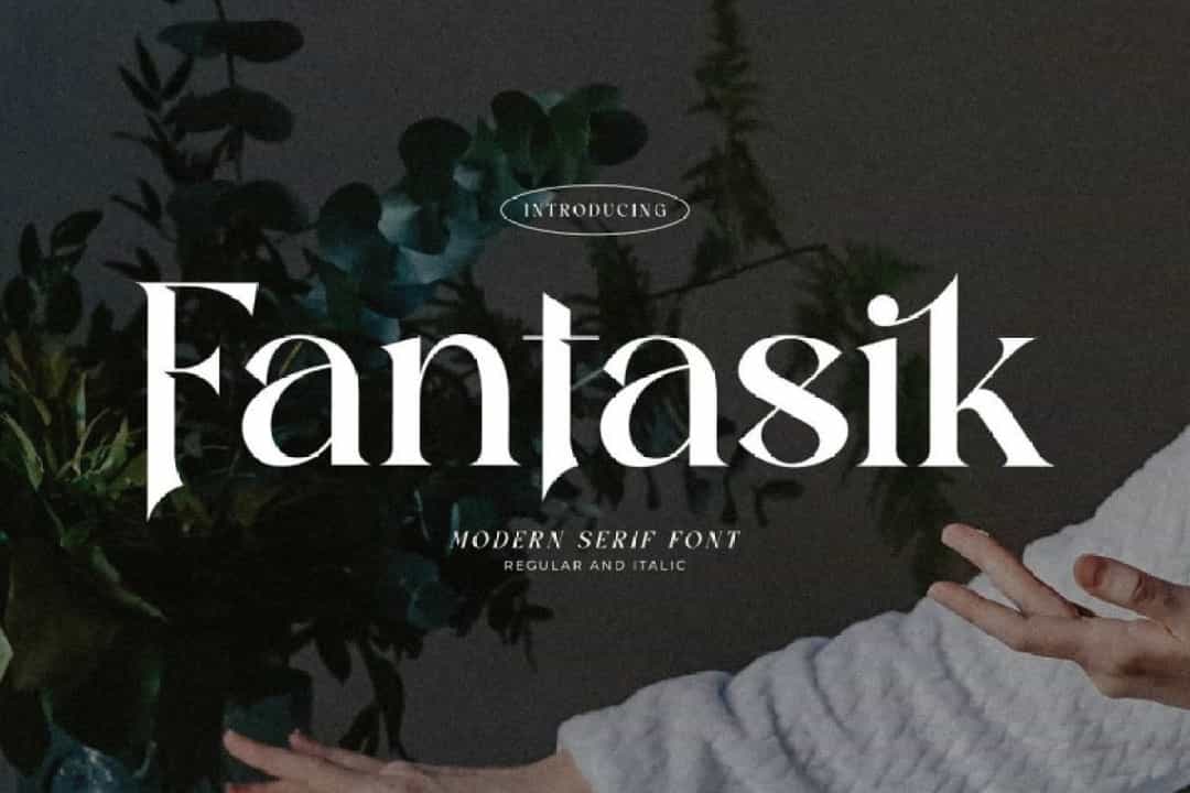 Fantasik Font Image 1