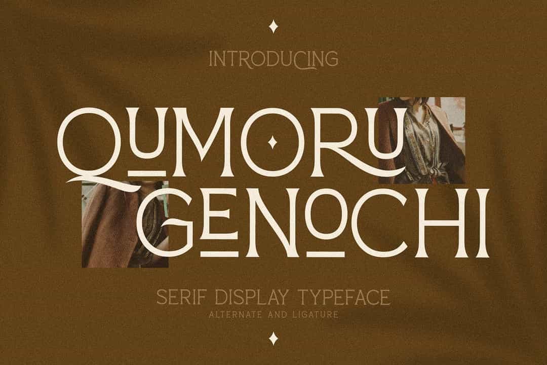 Qumoru Genochi Font Image 1