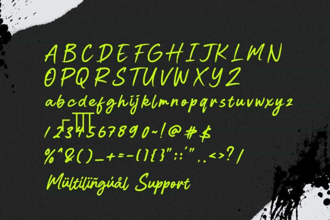 Kekasih Hatiku Font Image 3