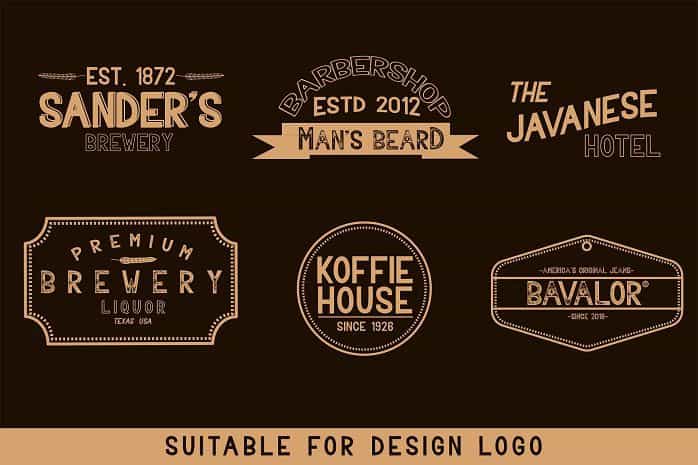 Bavalor Typeface Image 3