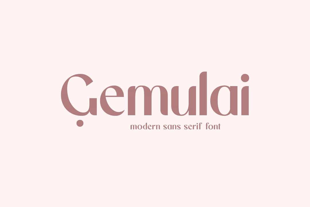 Gemulai Font Image 1