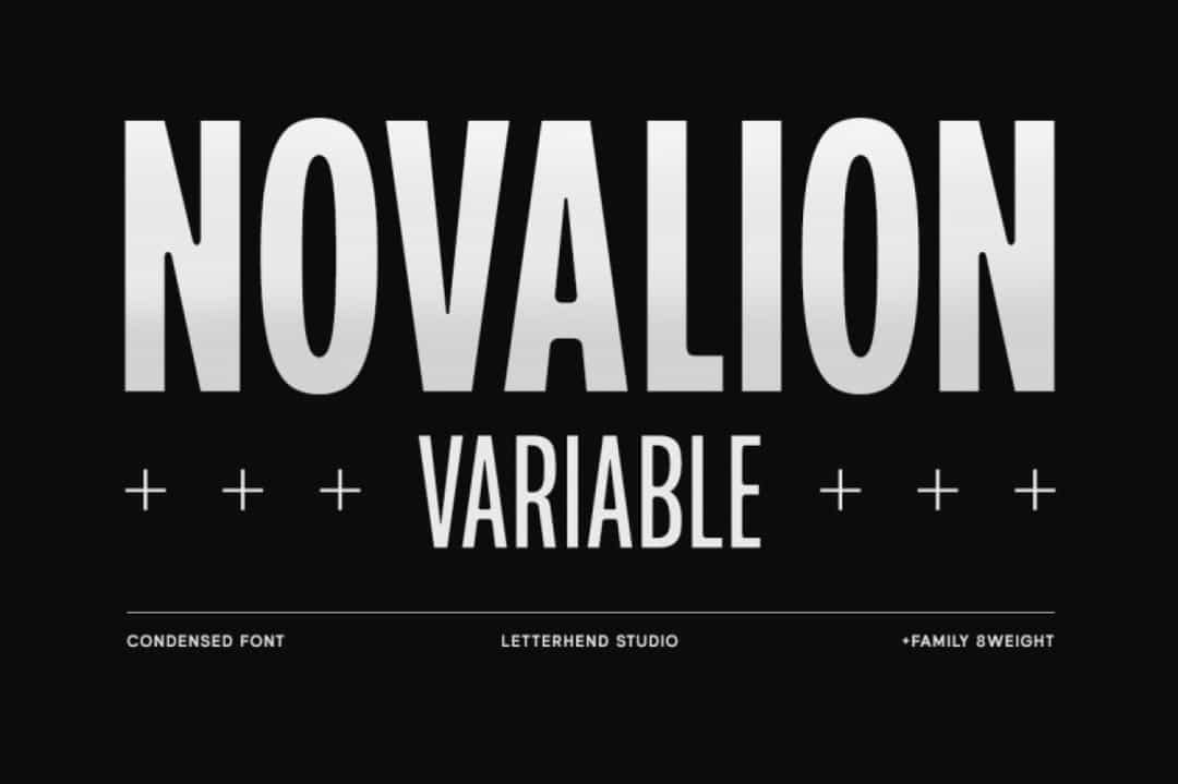 Novalion Font Image 1