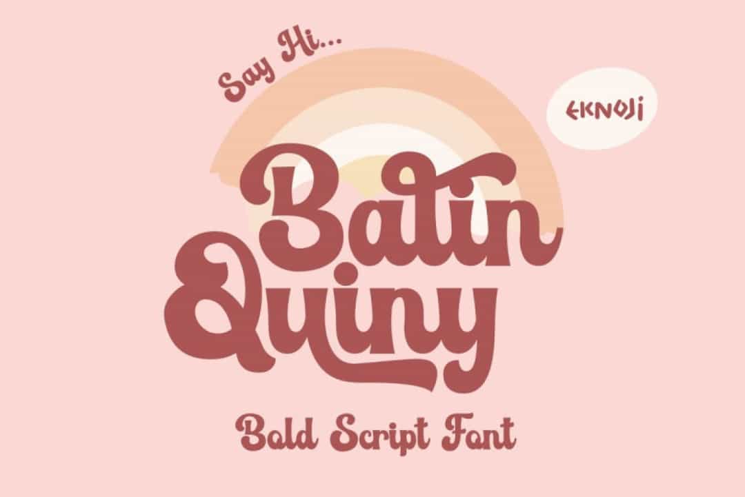 Balin Quiny Font Image 1