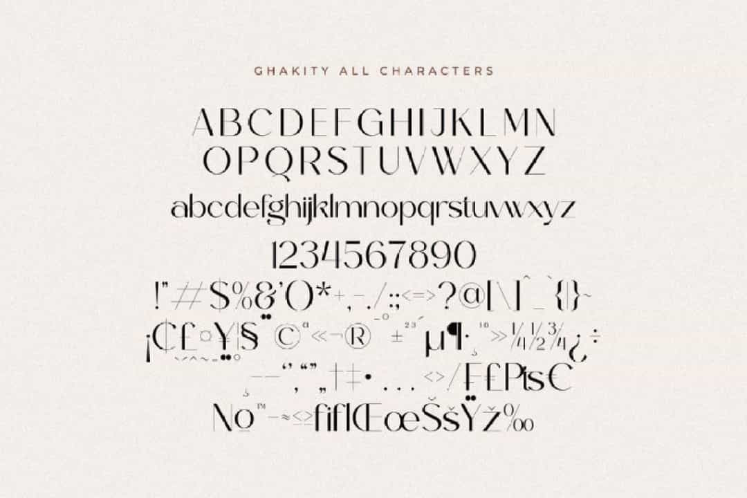 Ghakity Font Image 3