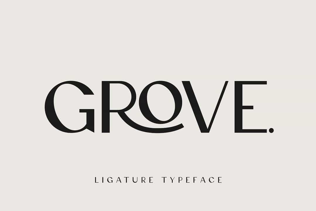 Grove Font Image 1