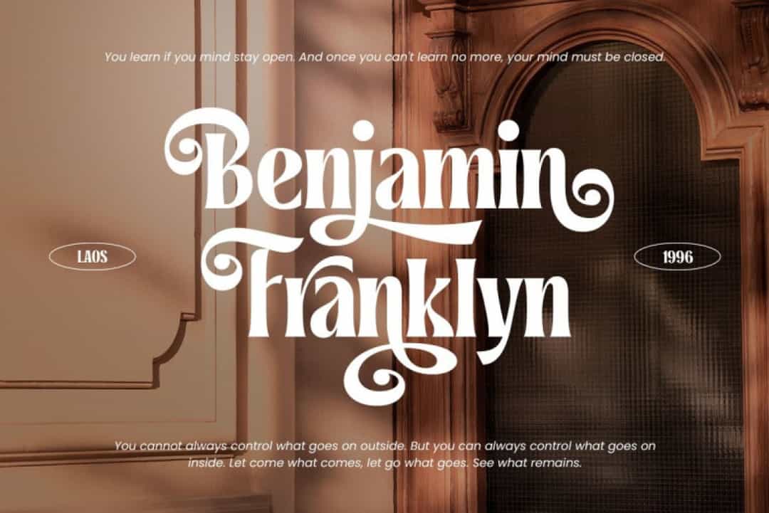 Rosiana Font Image 2