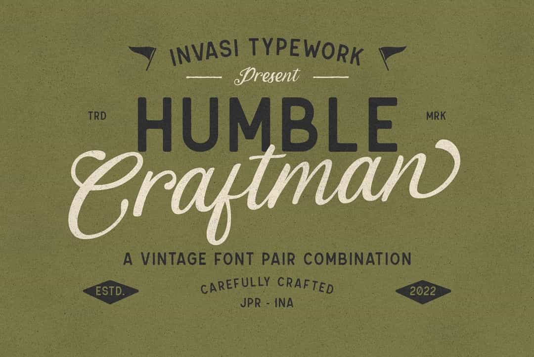 Humble Craftman Font Image 1