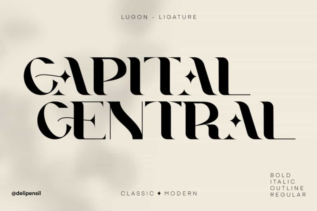 Lugon Font Image 2