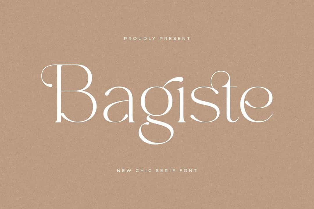 Bagiste Font Image 1