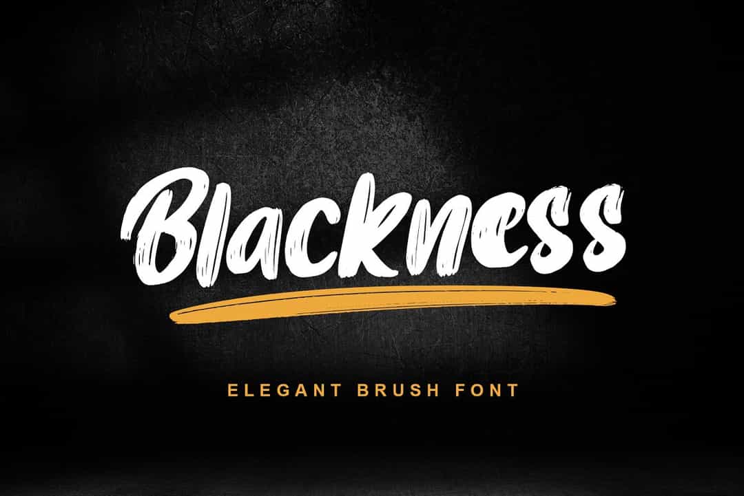 Blackness Font Image 1