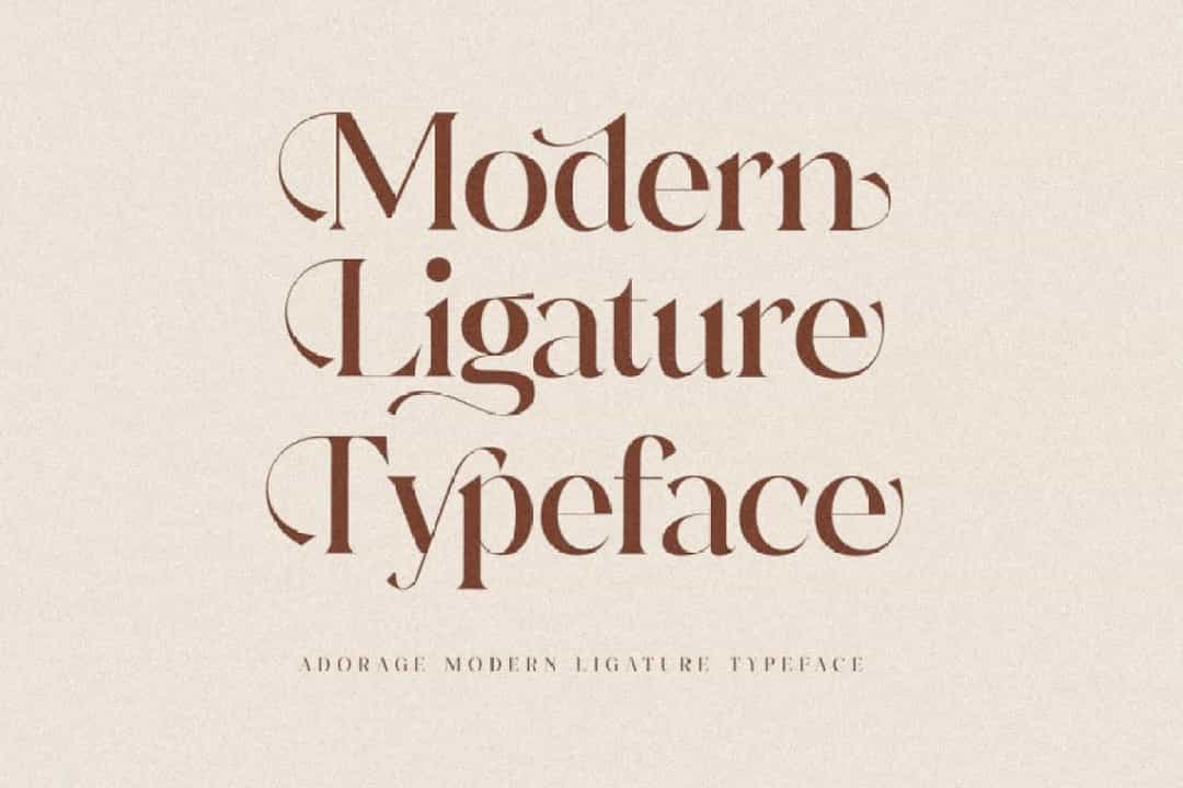 Adorage Font Image 2