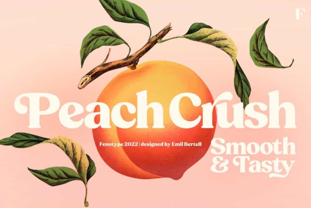 Peach Crush Font Image 1