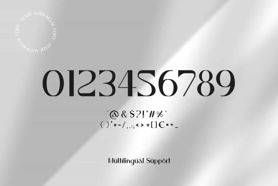 Reval Font Image 4
