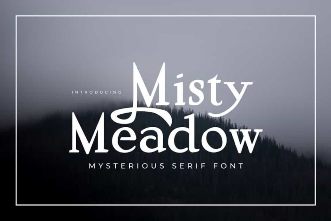 Misty Meadow Font Image 1