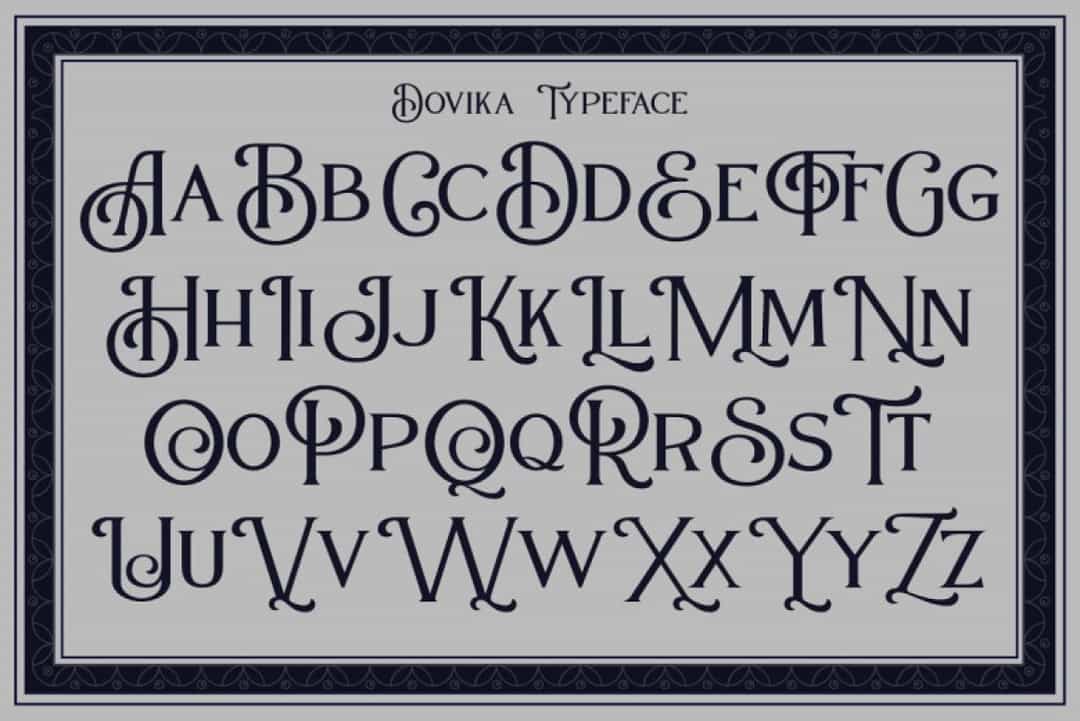Dovika Font Image 3