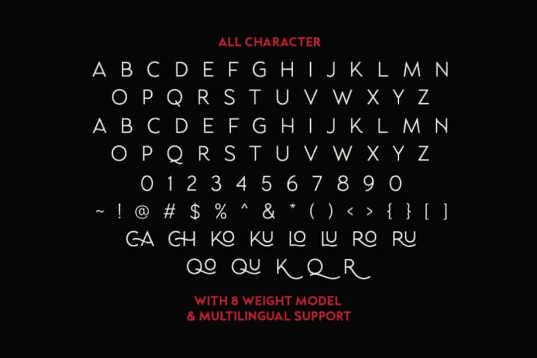 Glorich Font Image 3