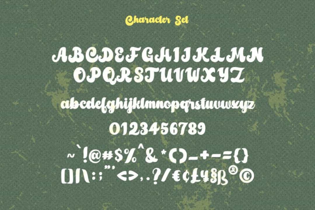 Amberlion Font Image 3