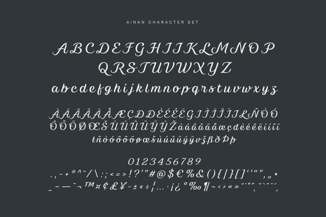Ainan Font Image 3