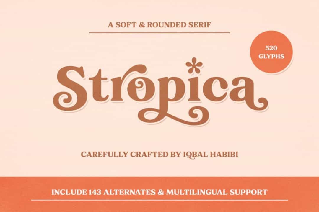 Stropica Font Image 1
