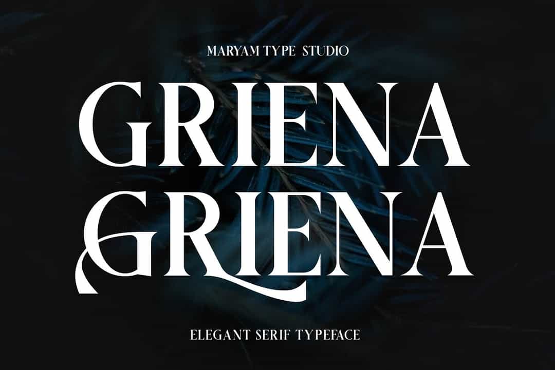 Griena Font Image 1