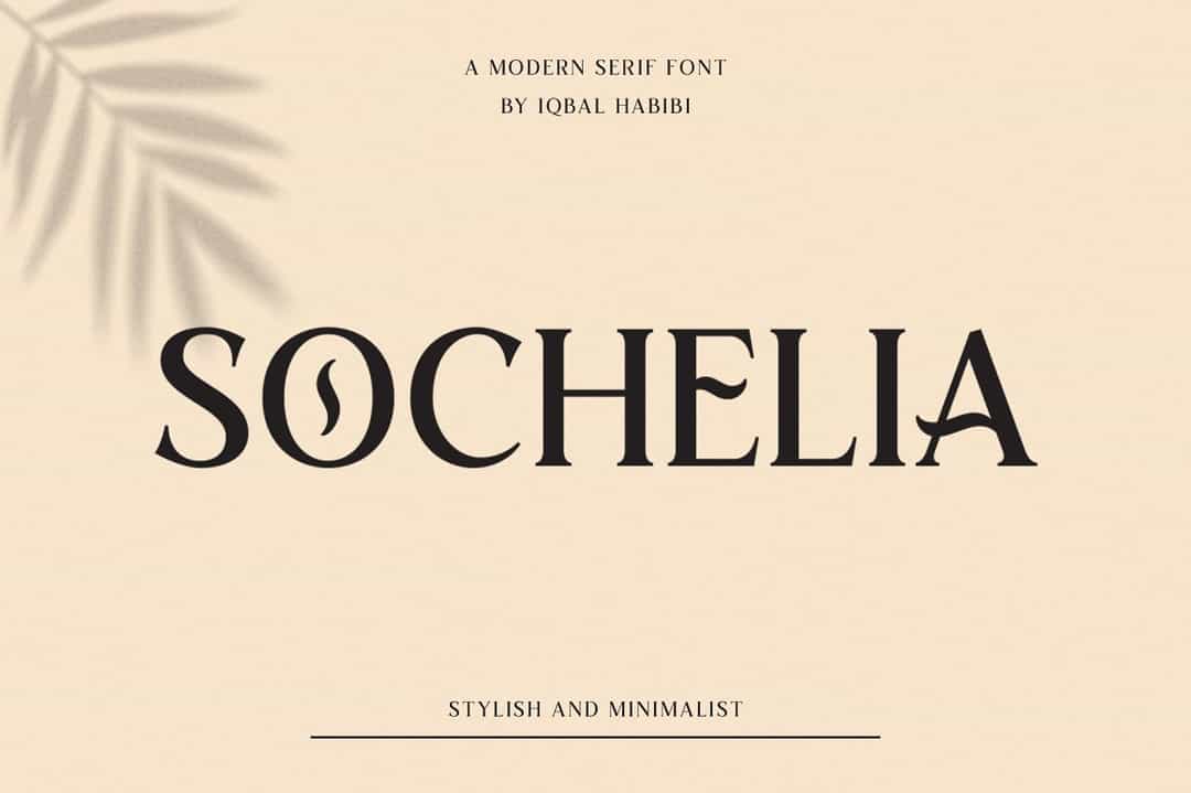 Sochelia Font Image 1
