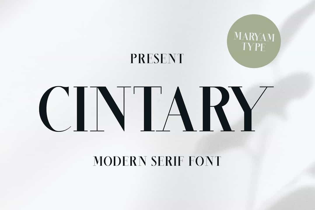 Cintary Font Image 1