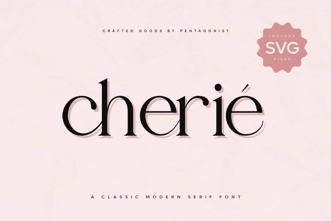 Cherie Font Image 1